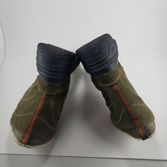 Magellan  Outdoor Winter/ Snow Boots. Boy's  size 3D Olive Green Water Resistant - Picture 6 of 12